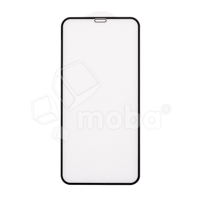 Защитное стекло "Матовое" для iPhone Xr/11 Черный (Закалённое, полное покрытие)