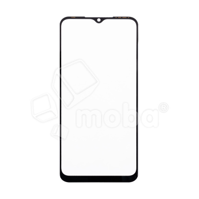 Стекло для переклейки Tecno POP 6 Pro (BE8) с OCA пленкой Черный - OR (Mitsubishi)