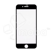 Защитное стекло "Матовое" для iPhone 7/8/SE (2020)/SE (2022) Черное (Закалённое, полное покрытие)