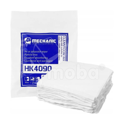 Салфетки для чистки дисплеев Mechanic HK4090 (9.5*9.5 см, антистатические, безворсовые, 50 шт.)