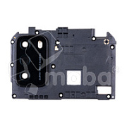 Стекло камеры для Xiaomi Poco M3 (M2010J19CG) в сборе с рамкой Черный