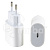 Сетевое зарядное устройство Type-C для iPhone (20W, PD) (тех.упак.) Белый