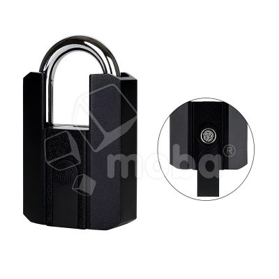 Smart замок GS 141 с отпечатком пальца (навесной) Черный