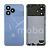 Задняя крышка для Realme Note 50 (RMX3834) Голубой - Премиум