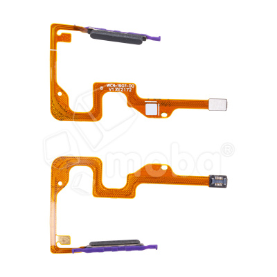 Шлейф для Huawei Honor X6 (VNE-LX1) сканер отпечатка пальцев Черный