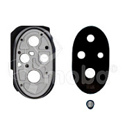 Стекло камеры для Huawei Honor 200 (ELI-AN00) в сборе с рамкой Черный