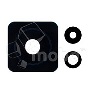 Стекло камеры для Xiaomi 12T (22071212AG) (комплект 3 шт.) Черный