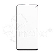 Стекло для переклейки Samsung Galaxy S10 (G973F) с OCA пленкой Черный - (Feaglet)