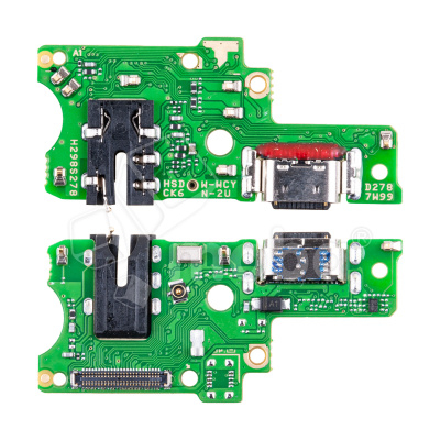 Шлейф для Tecno Camon 20 (CK6n) плата на системный разъем/разъем гарнитуры/микрофон