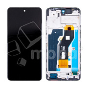 Дисплей для Tecno Spark 20 (KJ5) модуль с рамкой Черный - OR