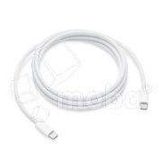 Кабель Type-C - Type-C для iPhone 15/15 Plus/15 Pro/15 Pro Max/16/16 Plus/16 Pro/16 Pro Max, MacBook (240W, PD, оплетка нейлон, 2 м) Белый - OR