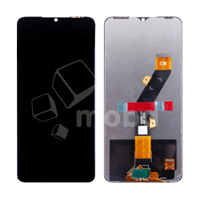 Дисплей для Infinix Hot 30i (X669D) в сборе с тачскрином Черный - OR (HD+, 300 Кд/м², 90 Гц)