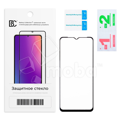 Защитное стекло "Премиум" для OPPO A15/A15s/A16 Черный