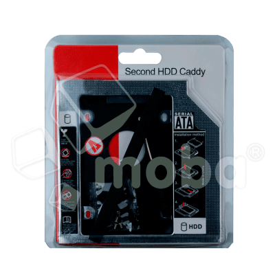 Переходник Optibay 12.7 для установки жесткого диска или SSD (SATA 2.5")