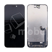 Дисплей для iPhone 16 Plus (A3290) в сборе с тачскрином Черный - (In-Cell) (площадка под IC)