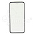 Защитное стекло "Стандарт" для iPhone X/Xs/11 Pro Черный (Полное покрытие)