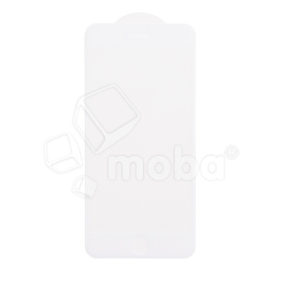 Защитное стекло "Матовое" для iPhone 7/8/SE (2020) Белый (Закалённое, полное покрытие)