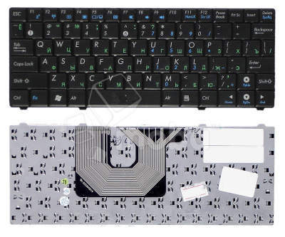 Клавиатура для ноутбука Asus Eee PC 900HA T91 T91MT 900SD Черная